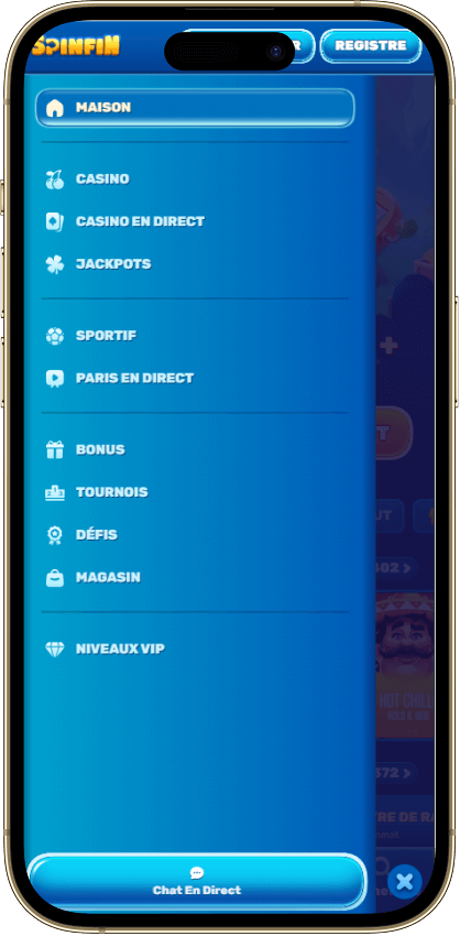 Spinfin Casino Service Client